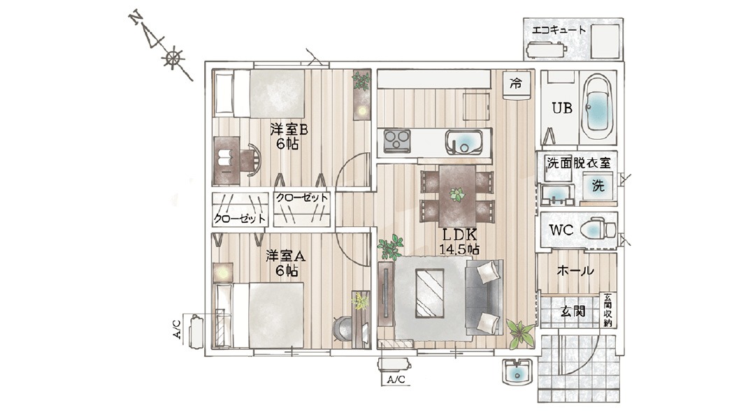 古川福浦BC棟